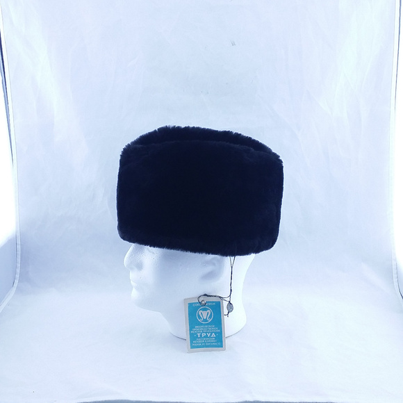 Russian Cossack Sheep Fur Hat Soviet Era USSR - Picture 7 of 8